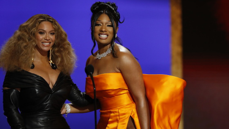 Megan Thee Stallion and Beyoncé