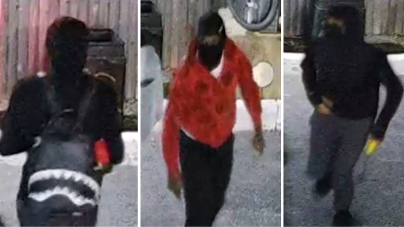 wanted suspects in armed hammer, gun robberies in North Philly