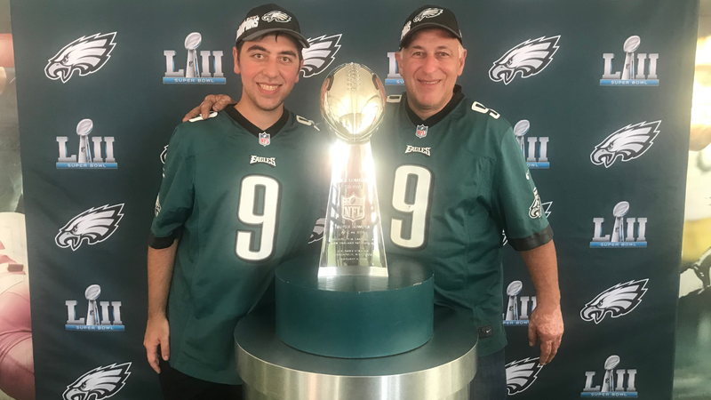 Matt Rappa and his dad, John