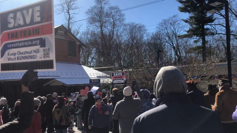Save the train rally