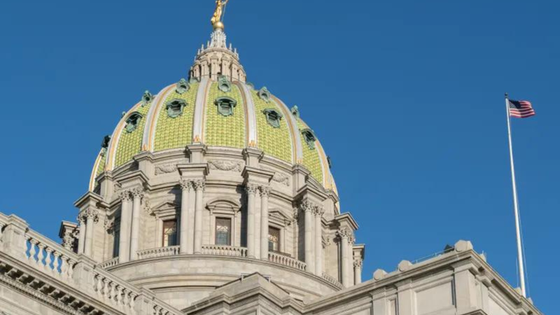 Pa. cap building