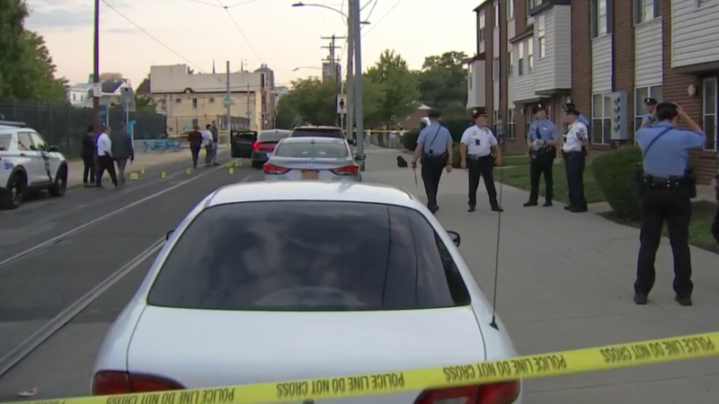 shooting scene where man and boy were shot on Aug. 23, 2024.