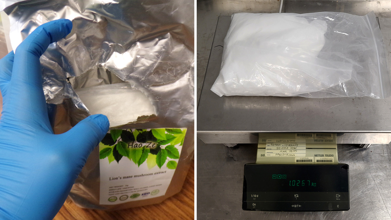  U.S. Customs and Border Protection officers in Philadelphia seized three parcels in September of xylazine, an animal tranquilizer