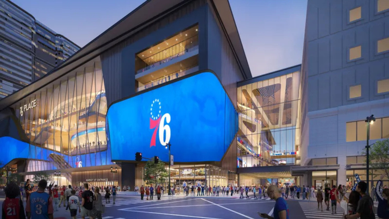 76 Place proposed arena rendering