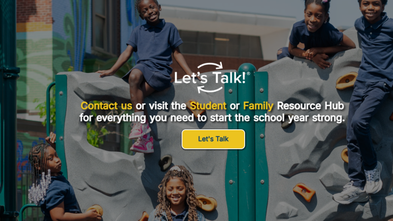 Let's Talk chat widget 