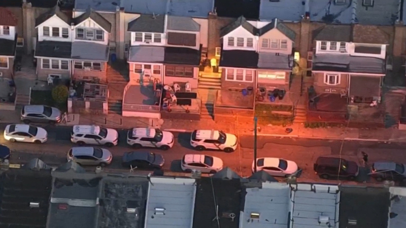 Overhead view of where a 15-year-old was shot in the head in April 2024.