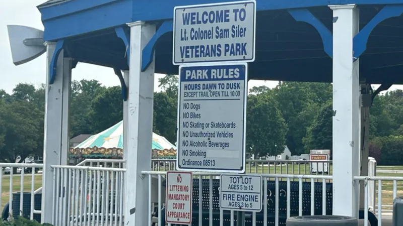 Veterans Memorial Park in Gloucester Township