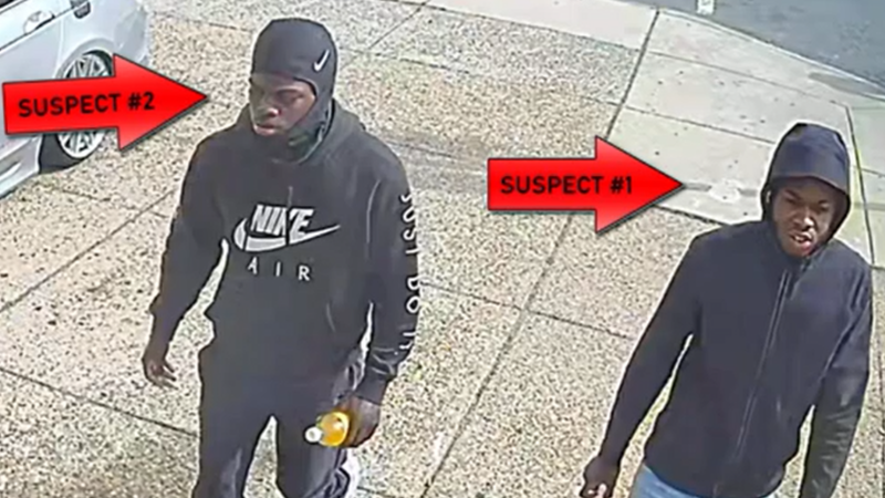 Suspects wanted in connection with shooting of Philly rapper Qidere Johnson.