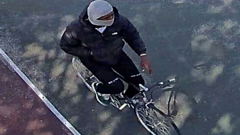 Djean Williams caught on surveillance camera at Dendy Recreation Center in 2023.