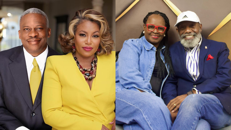 (L To R) "Co-Founders of PlanNet Marketing, Inc" Donald Bradley "Co-Founders of PlanNet Marketing, Inc"  Deborah Bradley "Let's talk about it with the turner's" Host The Turner's