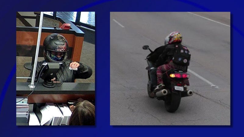 White Settlement police released these photos of an attempted bank robbery on April 18, 2023.