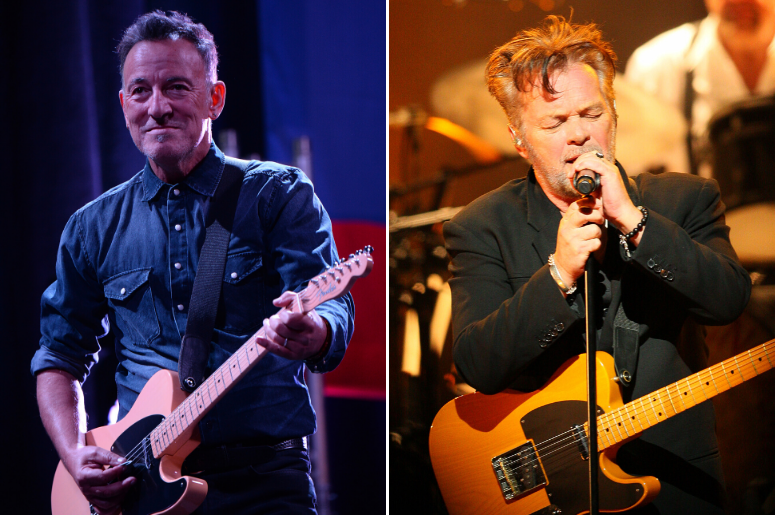 Bruce Springsteen and John Mellencamp