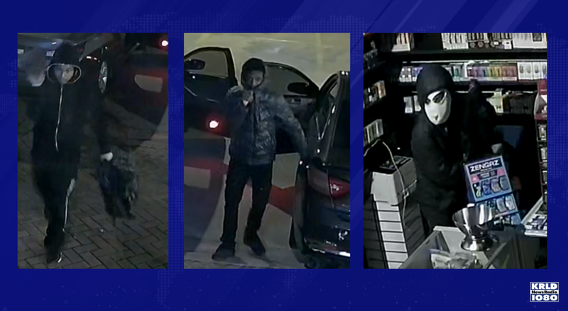 Screen grabs of security footage