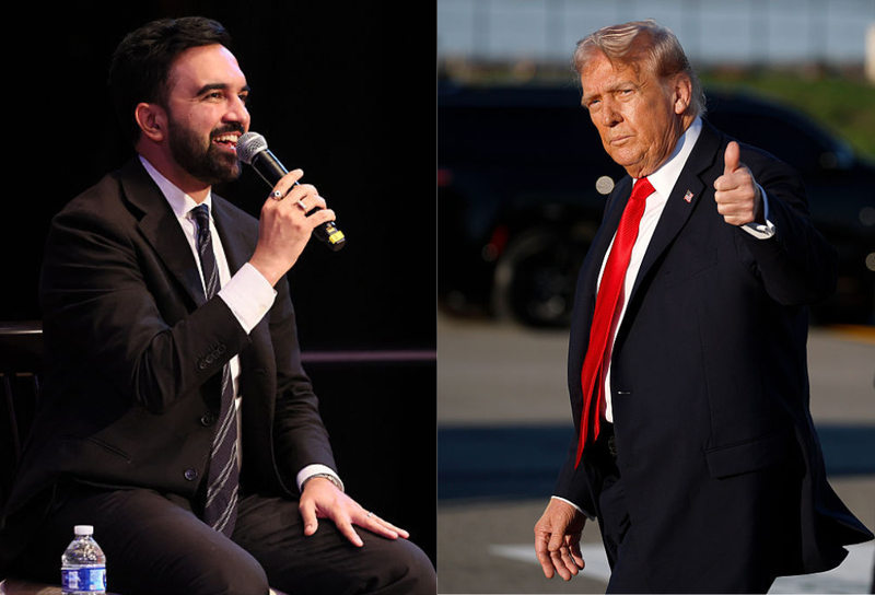 Zohran Mamdani has signaled his willingness to work with President Donald Trump if elected to be New York City mayor.