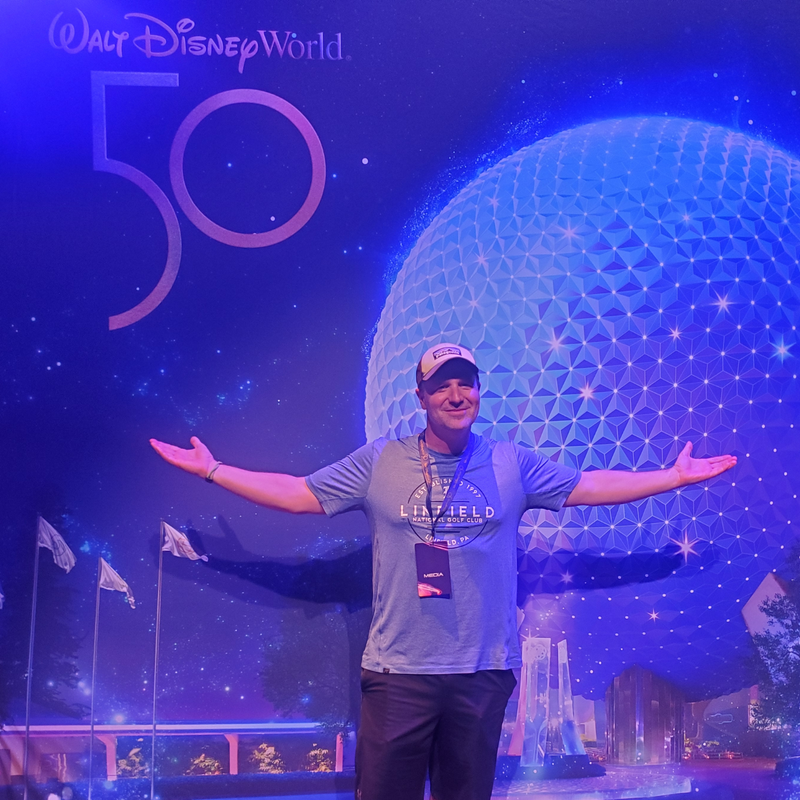 Bill at Walt Disney World 
