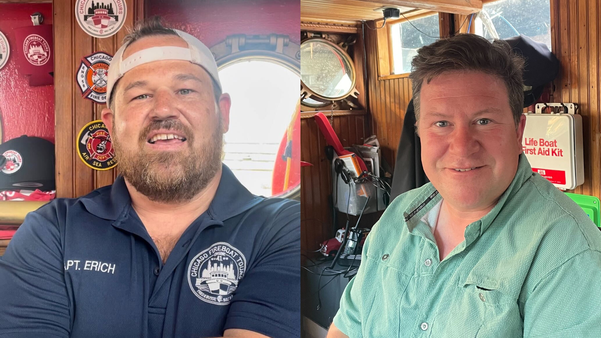 Owned by two Navy Veterans, Chicago’s Fireboat tours sets sail