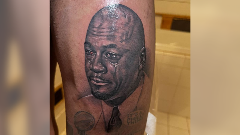 Malcolm Garland's tattoo