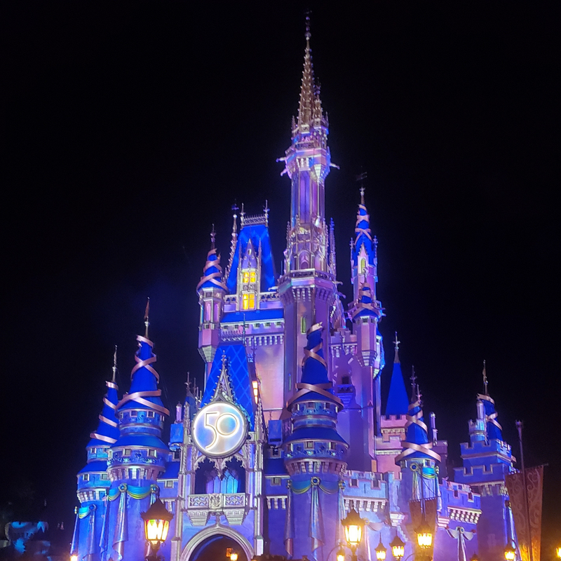Walt Disney World 50th Anniversary Castle