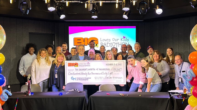 BIG 98.1 Loves Our Kids Radiothon Raises Over $190,000 for CHOP