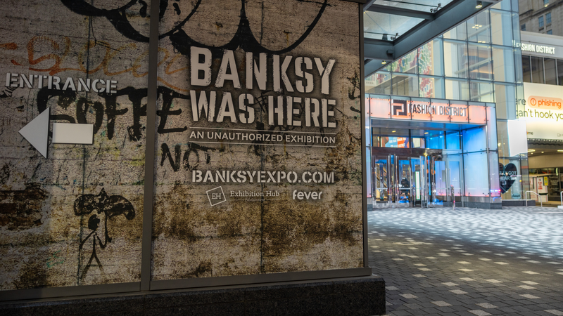 "Banksy Was Here" exhibit