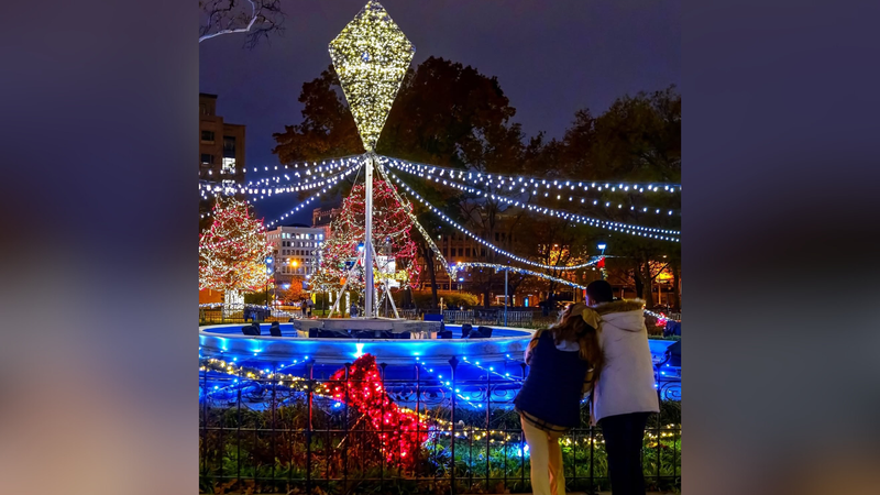 10. The Electrical Spectacle Light Show at Franklin Square