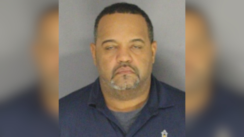 Julio Garcia Barrera, 44, was arrested by Newark police on charges of robbery and impersonating a public servant.