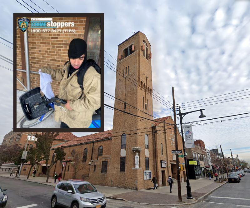 Jose Rodriguez, 38, was indicted on Wednesday for hate crimes he allegedly committed at Immaculate Conception Church in Astoria earlier this month.