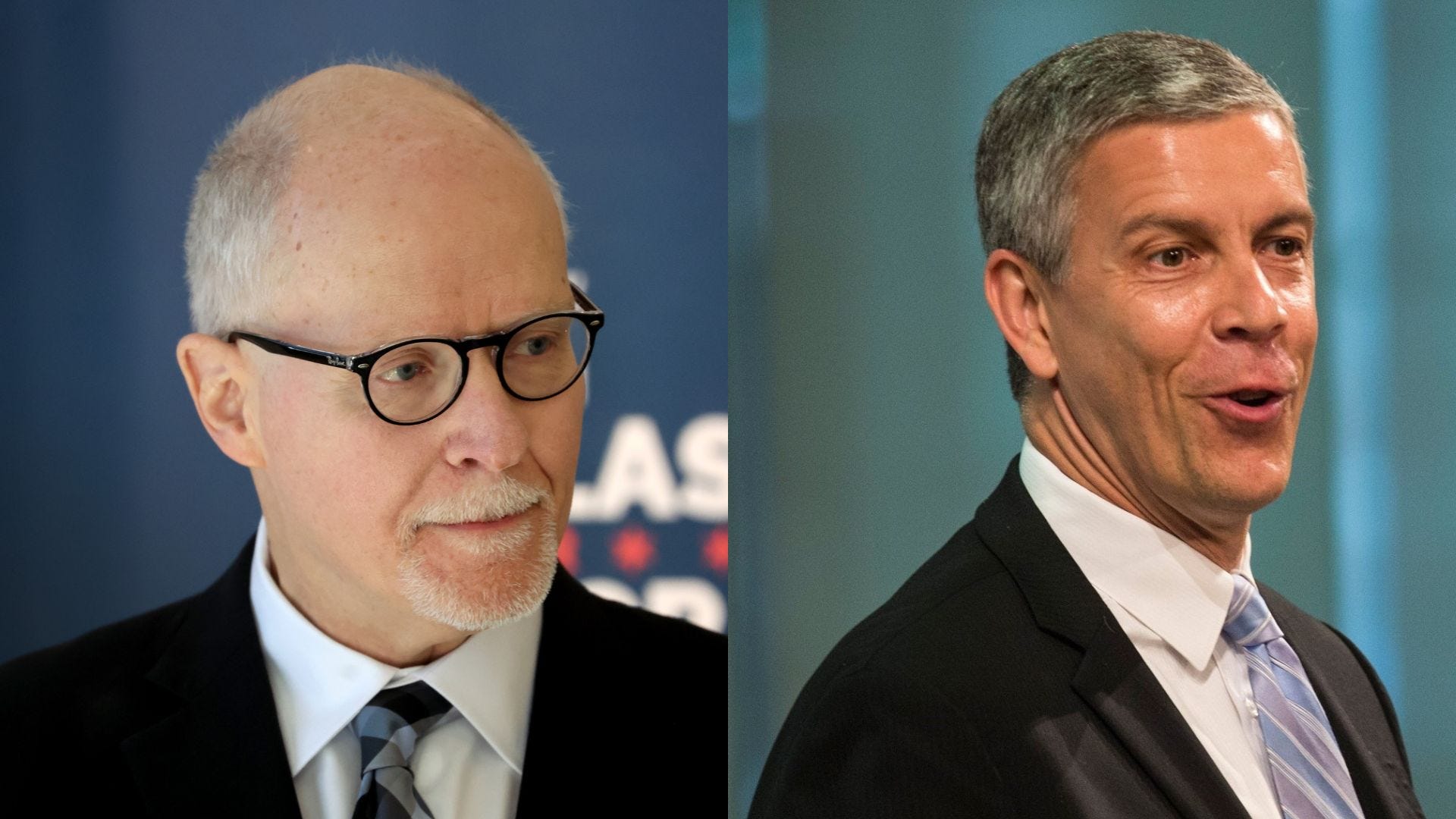 Arne Duncan backs Paul Vallas in April 4 mayoral runoff election