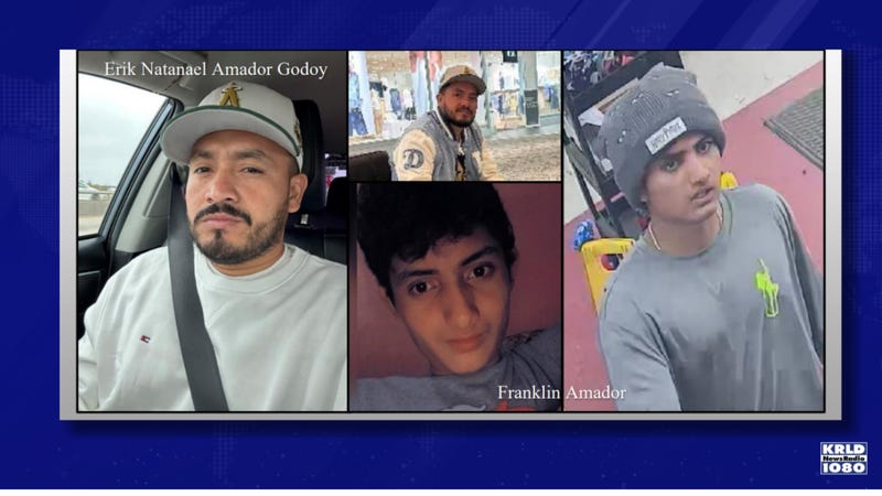 Irving police are looking for Erik Natanael Amador Godoy, 32, and Franklin Amador, 18, in connection to a deadly shooting.