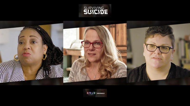 Nancy Williams-Nettles, Sally Spencer-Thomas, and Dese'Rae Stage were featured on the docuseries " Surviving Suicide."