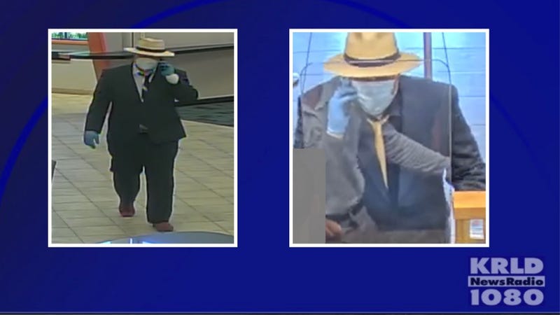The FBI is looking for a robber they've nicknamed the "Derby Desperado" in connection to bank robberies in Dallas and Garland.