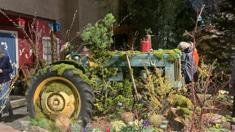 The “Seeds of Us" exhibit created by Saul High School of Agricultural Sciences