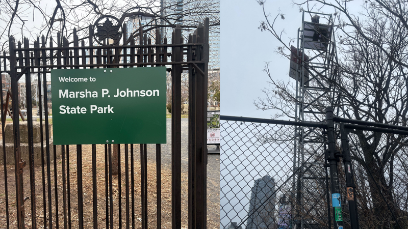A 16-year-old boy fell to his death while scaling a tower in Marsha P. Johnson State Park in Williamsburg on Friday afternoon.