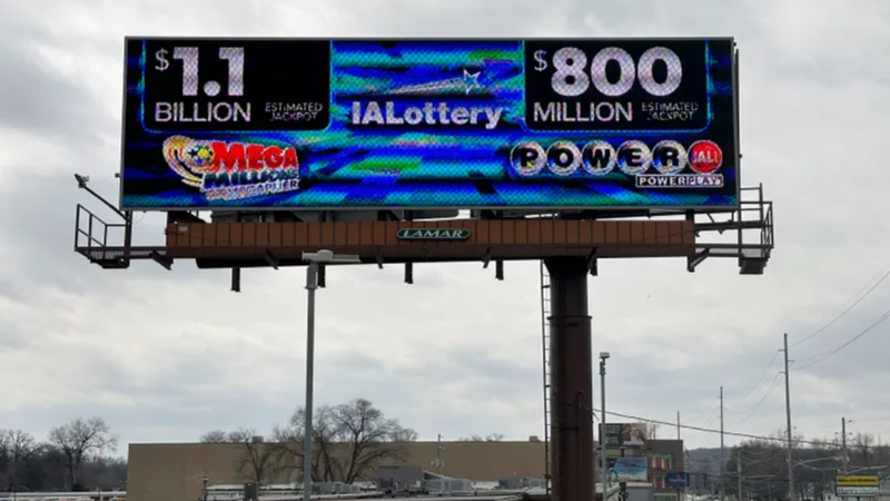 mega millions billboard