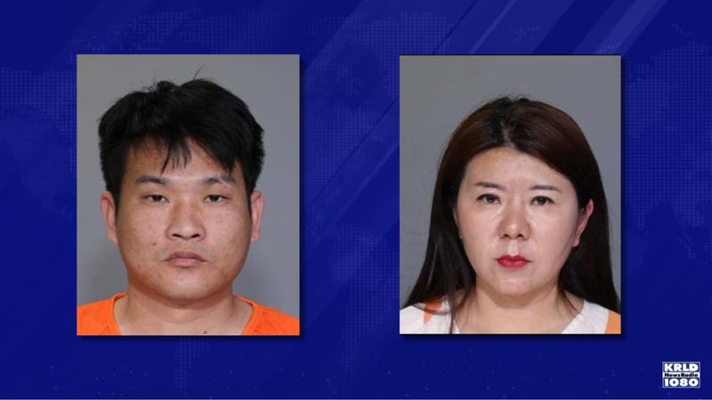 Xiongling Chen, left, and Xiaohong Zhang, right, were arrested in connection to a gift card scam, Plano police say.
