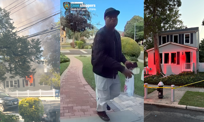 A man set a Queens home on fire with a couple inside, killing them, police said