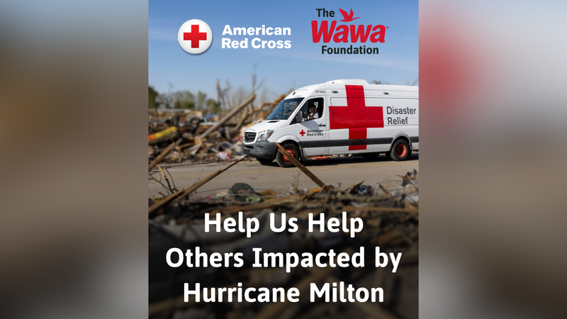 Wawa and The Wawa Foundation Support American Red Cross Hurricane Milton Relief