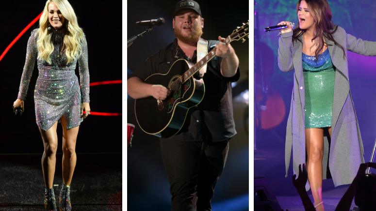 Carrie Underwood, Luke Combs, Maren Morris Confirmed to Perform at 2019 CMA Awards