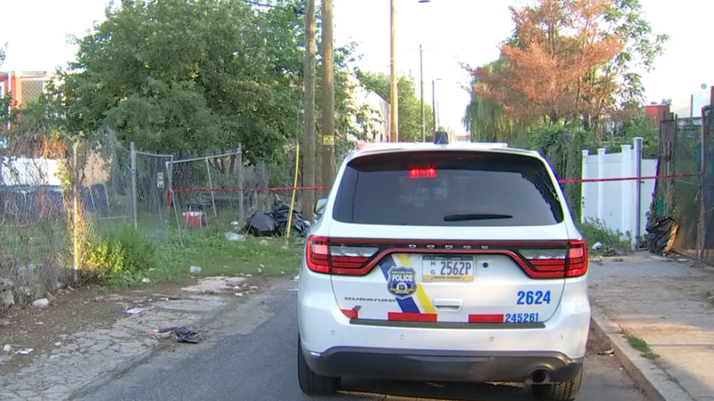 Site of shooting scene in Fairhill on Friday, July 4, 2025.