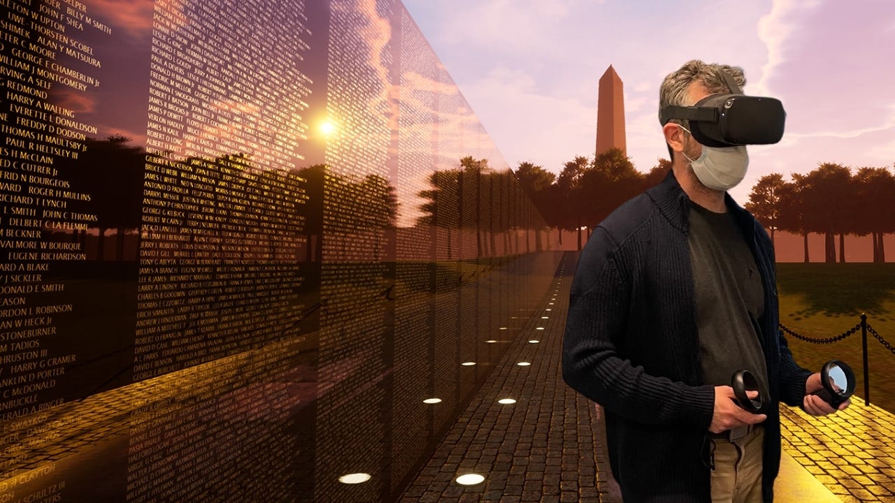 How virtual reality can connect veterans with the Vietnam Memorial