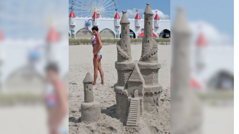 Sand Sculpting contest Ocean City