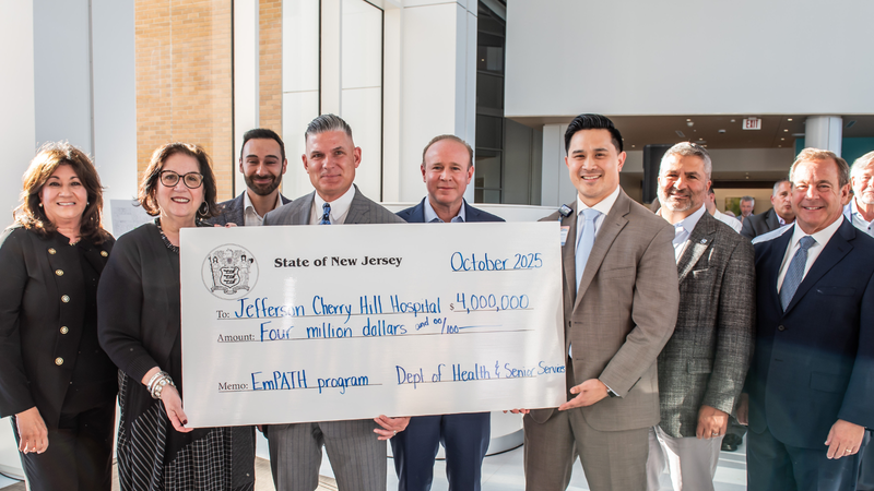Jefferson Cherry Hill Hospital awarded $4 million