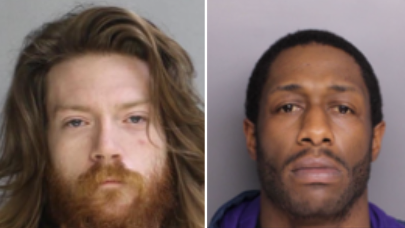 Keith Chaney (left) and Desmond Bennett (right)