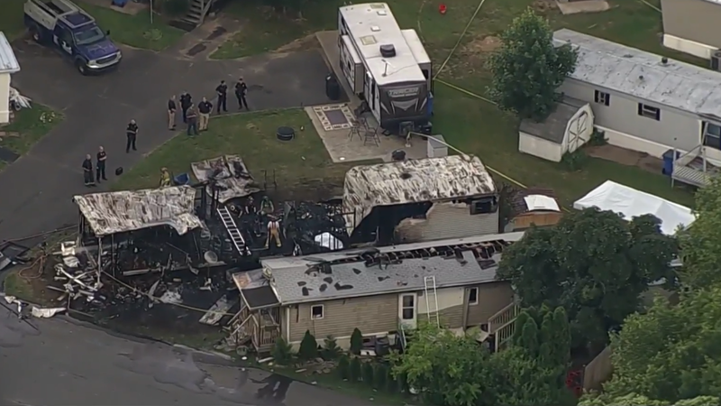 Fatal fire in Bensalem, PA