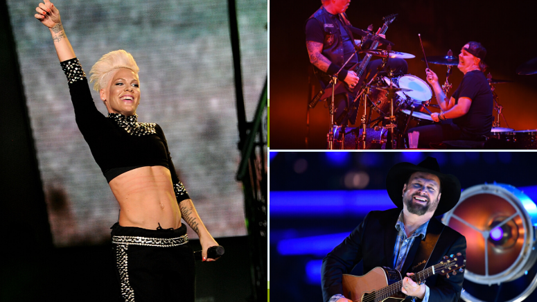 Pink, Metallica, Garth Brooks Among Top Grossing Tours of 2019