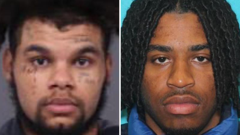Cody Reed (left) and Marquise Johnson (right)