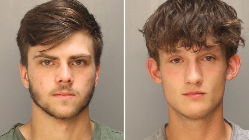 James Campitelli (left) and Alex Collins (right) 