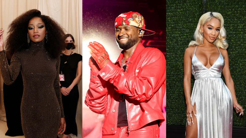 KeKe Palmer, Usher, Saweetie