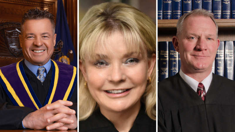 David Wecht, Christine Donohue and Kevin Dougherty