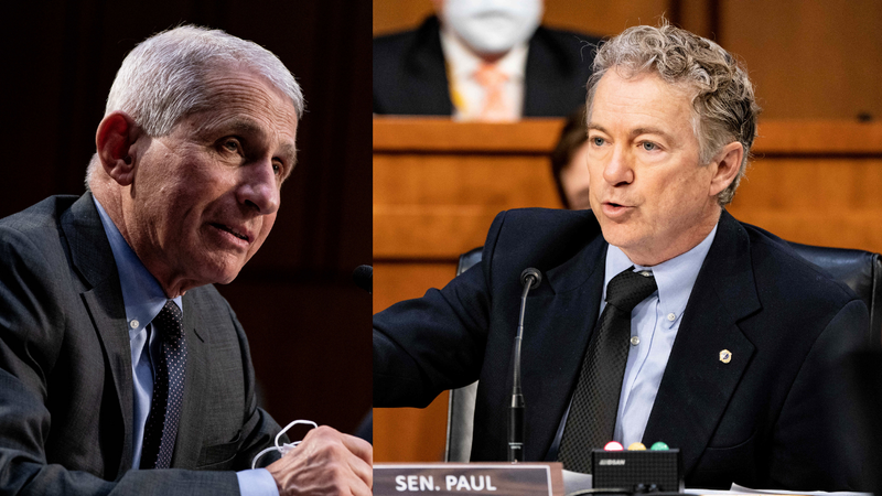 Dr. Fauci and Senator Rand Paul have a heated exchange at the Senate hearing on COVID-19